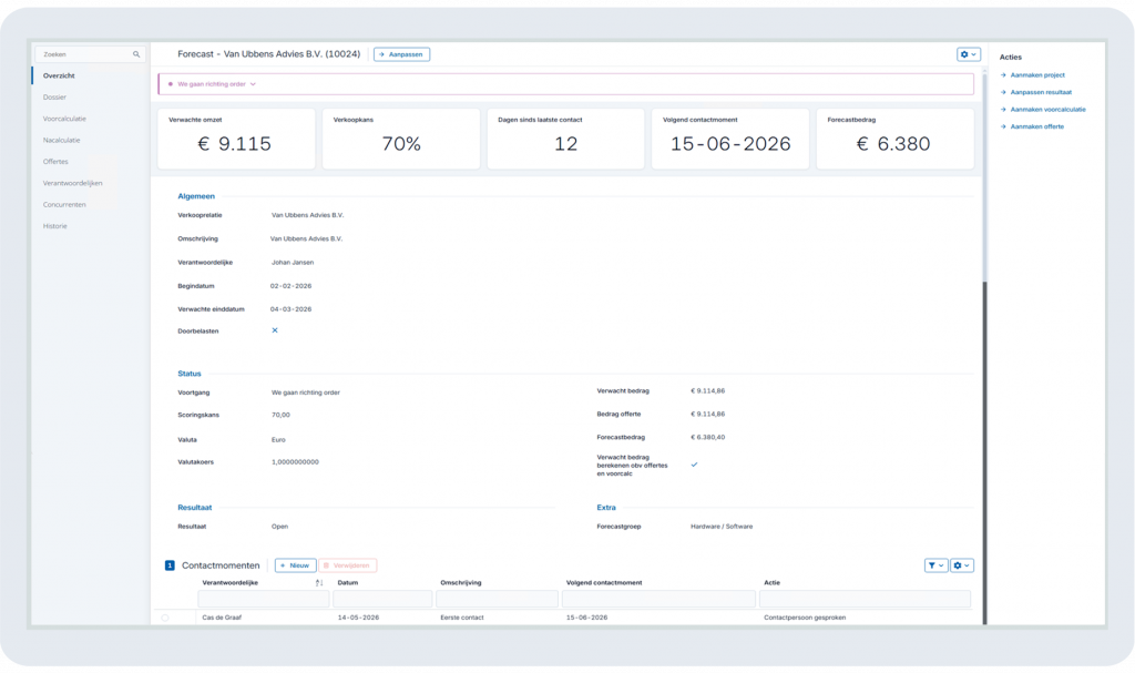 CRM & Sales Automation