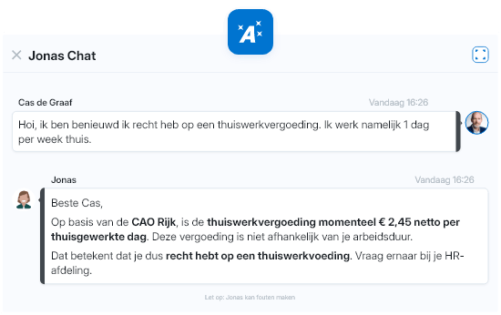 AI in AFAS
