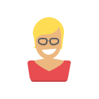 VROUW BRIL